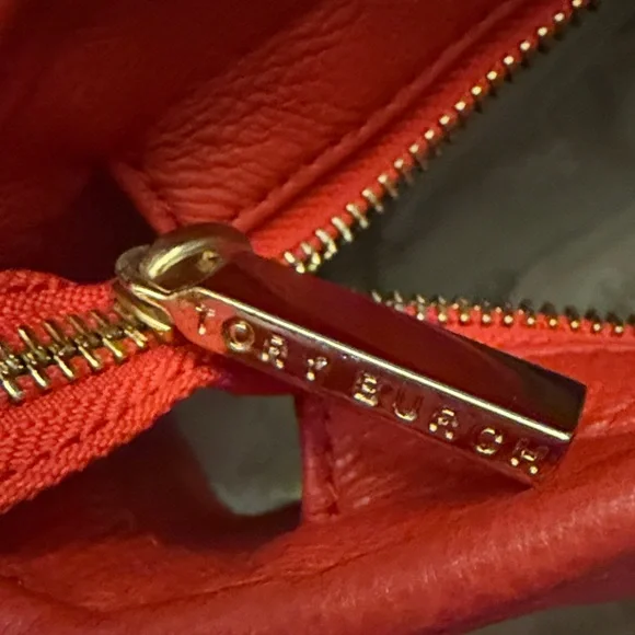 Tory Burch Vibrant Red Satchel - Picture 6 of 13